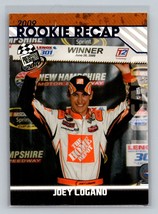 Joey Logano #72 2010 Press Pass Joe Gibbs Racing Blue - $1.99