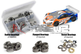 RCScrewZ Metal Shielded Bearing Kit xra084b for XRAY GTX8 Nitro 2022 #350503 - £39.52 GBP