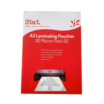 Stat Laminating Pouch 80 Micron (50pk) - A3 - $42.28