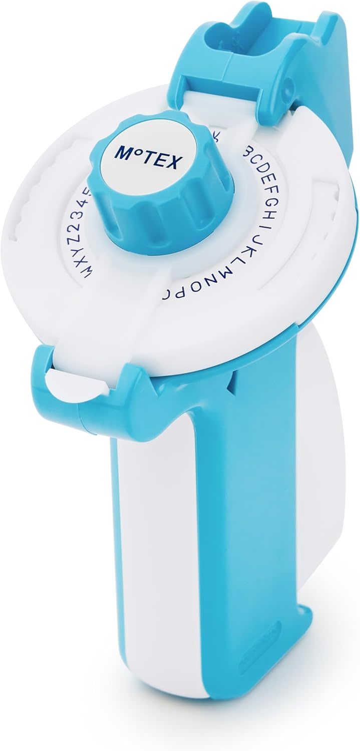 Motex Embossing Label Maker, Labeling Tool, Old School Label Maker,, Lig... - $34.97