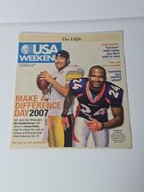 2007 October 19-21 USA Weekend Magazine - Ben Roethlisberger Champ Baile... - $24.75