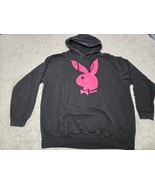 Playboy Hoodie XL Black Anti Social Social Club Bunny Streetwear Sweatshirt - $59.61