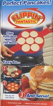 Flippin Fantastic Perfect Pancake Maker Pan Flip Egg Omellete Non Stick ... - $9.89