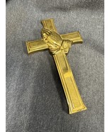 BURWOOD 3265 Gold Cross Wall Art Hanging Set burwood products Vintage US... - £6.05 GBP