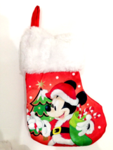 Mickey Mouse Mini Red Christmas Stocking - £3.94 GBP