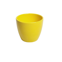 Ruscha Miltenburg Solid Yellow Small Planter Pot 3.5 Inch German Pottery - £11.82 GBP