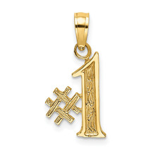 14k #1 Charm C2961 - $97.10