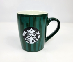 Starbucks 2020 Green Thx Thanks Coffee Mug Ceramic 10 Oz Thankful Cup Si... - £8.59 GBP