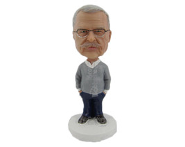 Custom Bobblehead Smart Gentleman In Awesome Formals - Leisure &amp; Casual Casual M - £66.55 GBP