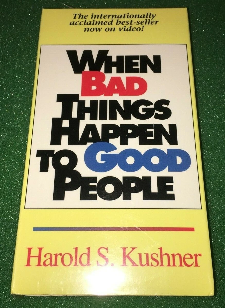 When Bad Things Happen To Good People (VHS tape) - $6.00
