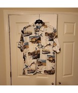Aftco Bluewater men size XL Button down short sleeve shirt - £15.56 GBP