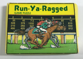 RUN-YA-RAGGED VINTAGE 1983 Game Puzzle by PinPoint Marketing Only ONE So... - £6.17 GBP