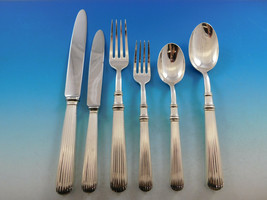 Acropole by Cesa 1882 Italy 800 Silver Flatware Set for 18 Service 115 pc Dinner - £13,610.55 GBP