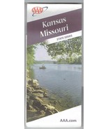 2009 AAA Map Kansas Missouri - $188.24 MXN