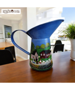Alice&#39;s Portobello Road London Hand Painted Small Watering Can Collectio... - $2,001.04 MXN
