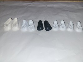 Vtg Doll Shoes Variety Size Lot 5 Mary Janes 20, 16, 14, 13, 12. Made In Usa - £20.27 GBP