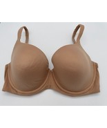 Victoria&#39;s Secret Body by Victoria Lined Demi Bra Beige Tan Lace Trim Si... - $17.63