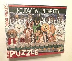 GO! Games Mary Badenhop Holiday Time In The City 1000 Piece Puzzle New - $22.43