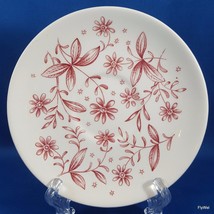 Johnson Brothers Glenwood Saucer Windsor Ware Cream Red Floral 6in - £9.56 GBP