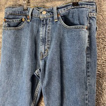 Levis 505 Jeans Mens 32W 30L 32x30 Medium Wash Regular Fit Modern Work W... - $14.79