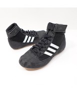 Adidas HVC 2 Youth Wrestling Shoes Sneakers L Black White AQ3327 | Boy’s... - $331.47 MXN