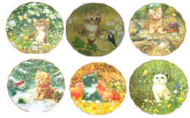 Purr-fect Companions Cat Kitty Kitten Collector Plate Bradford Exchange - $49.95