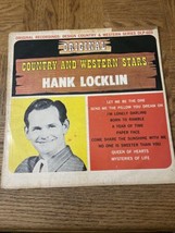 Original Country And Western Stars Hank Locklin Album - £9.84 GBP