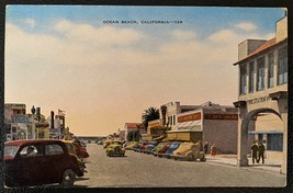 1930&#39;s Postcard - Ocean Beach California  - £2.85 GBP