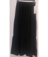 Shosho Women&#39;s Buru Maxi Skirt Black Size (ML) - $49.96 CAD