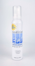 Condition 3 in 1 Moisturizing Mousse 6 oz Volumize Sun Screen Blue Bottle - £29.56 GBP