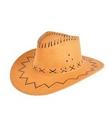 George Jimmy Men/ Women Costume Hats Cowboy Hat Party Hat -Cattle Yellow - £14.17 GBP