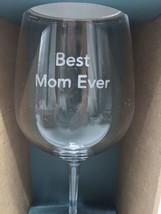 Best Mom Ever Wine Glass by Hallmark - £11.68 GBP