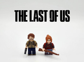 The Last of Us Joel and Ellie Custom Minifigure - £6.26 GBP