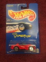 1991 Hot Wheels Dodge Viper RT/10 Collector #210 [Red] Blue Card - £4.45 GBP
