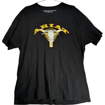 Ariat men&#39;s Abilene Steer Skull Graphic Short Sleeve Black T-Shirt size XXL - $18.05