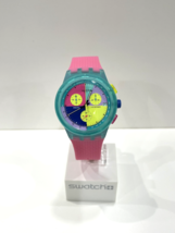 SWATCH Neon Flash Arrow Rubber Chronograph - $117.00