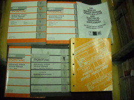 1991 GM Pontiac Grand Prix Servizio Negozio Riparazione Manuale Set W Product BK - $90.97