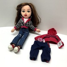Rare TY Girlz  Cutie Cathy 12&quot; Plush DOLL Poseable Collector Doll Retired - £11.03 GBP