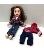 Rare TY Girlz  Cutie Cathy 12&quot; Plush DOLL Poseable Collector Doll Retired - £11.00 GBP