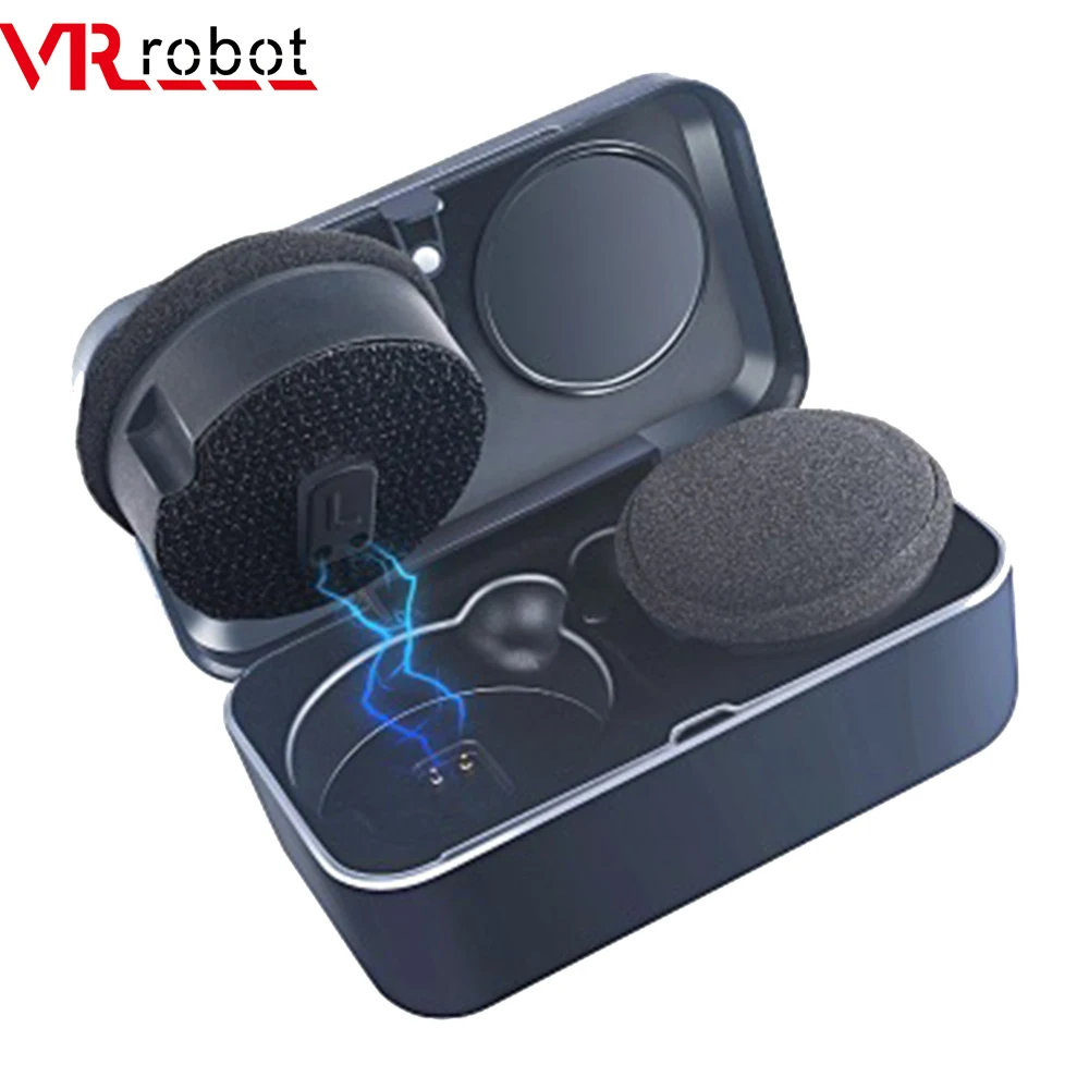 VRrobot Motorcycle Helmet Headset Bicycle Bluetooth 5.0 TWS Stereo Earphones Lon - £270.94 GBP