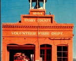 Storey County Volunteer Fire Department Virginia City NV UNP Chrome Post... - $9.85