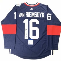 James van Riemsdyk Signed Jersey PSA/DNA COA Team USA Autographed Flyers - £196.58 GBP