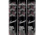 Matrix Vavoom Triple Freeze Extra Dry High Hold Hairspray 9 oz-3 Pack - $55.39