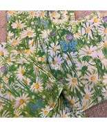Vtg.  Fieldcrest Ideal No Iron Luxury Muslim MCM Daisy Twin Sheet Set Bu... - $29.95
