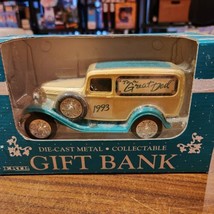 NEW ERTL DIE CAST METAL COLLECTIBLE GIFT BANK, 1932 FORD DELIVERY VAN GR... - £10.70 GBP