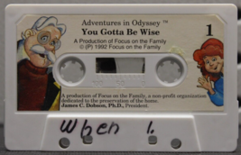 Adventure in Odyssey You Gotta Be Wise Isaac the Pure Cassette (km) - £3.15 GBP