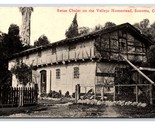 Swiss Challet Vallejo Homestead Sonoma California CA B&amp;W DB Postcard W5 - £7.54 GBP