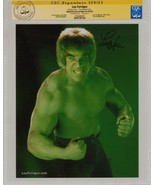 Lou Ferrigno SIGNED CGC SS Color Publicity Photo ~ The Incredible Hulk T... - £203.35 GBP