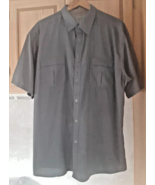 Kuhl Button Shirt Mens XXL Gray Eluxur S/S Pockets Hiking Lightweight U3 - $260.35 MXN