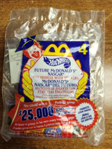 McDonalds Happy Meal 1999/2000   Hot Wheels - #4- Future  McDonald&#39;s Nascar - £6.95 GBP